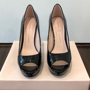 Chinese Laundry Black patent heels